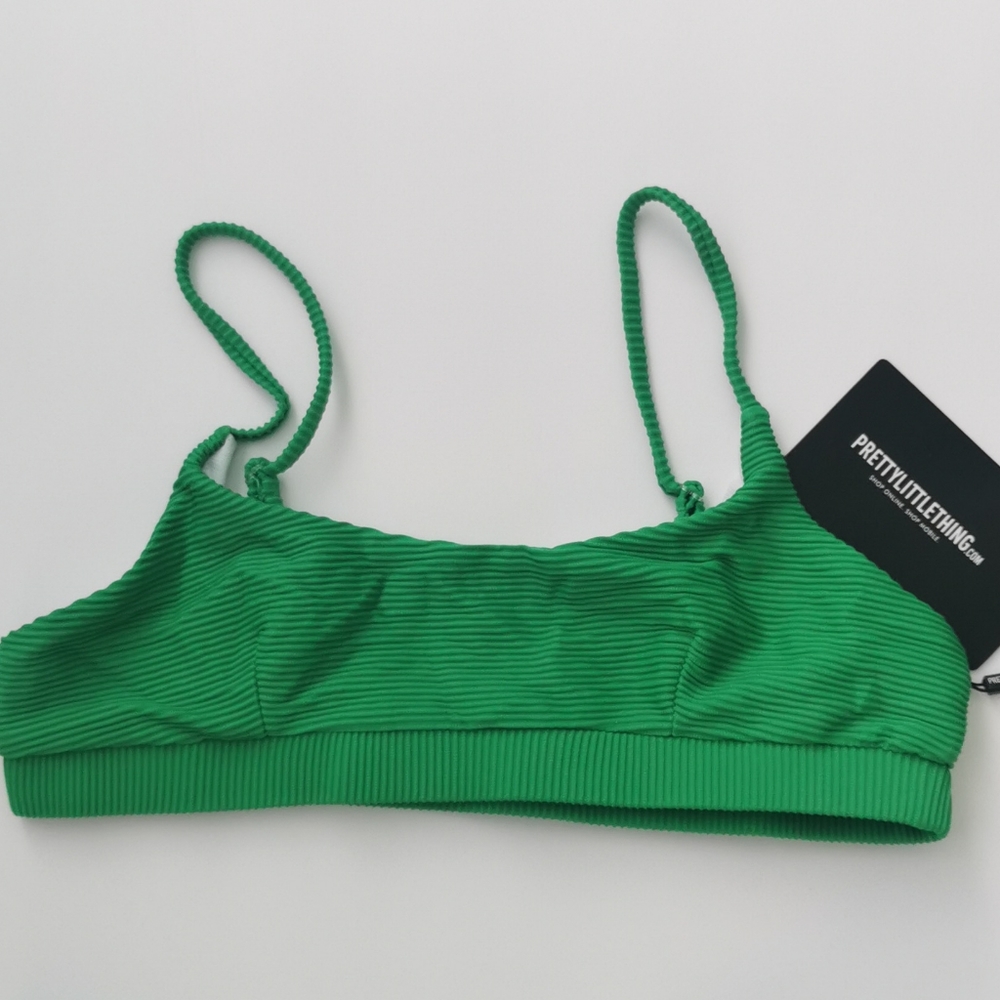 PLT Green Ribbed Bikini - Picture 3 of 3